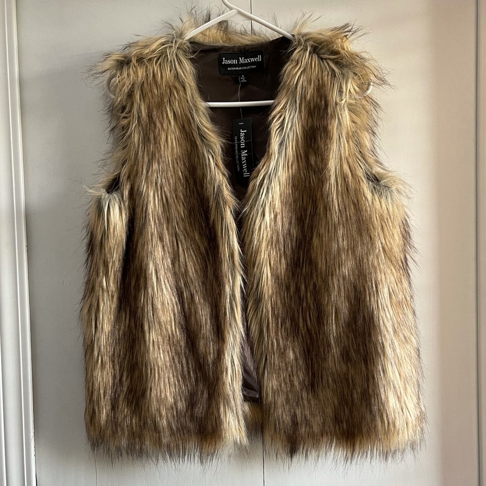 Jason Maxwell Faux Fur Vest